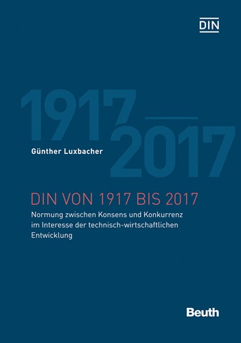 Buchcover der Monografie 100 Jahre DIN